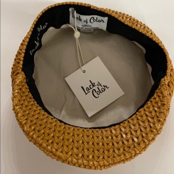 Anthropologie Lack Of Color  Mesa Straw Engineer Hat